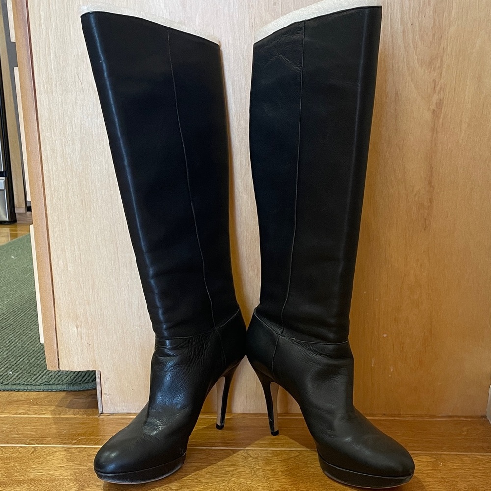 Vince Camuto Black Heeled Boots